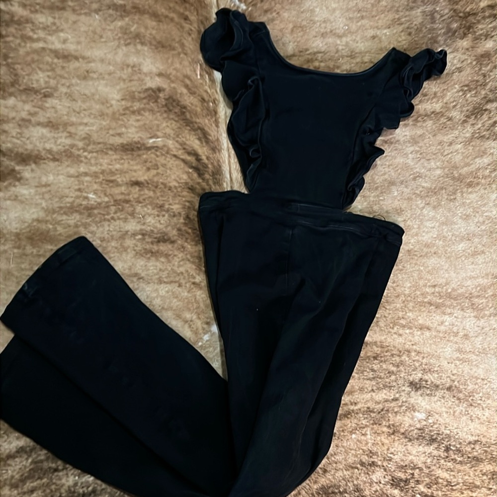 Jealous tomato denim romper